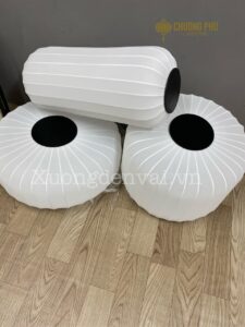 Gia Công Chụp Đèn Vải theo yêu cầu