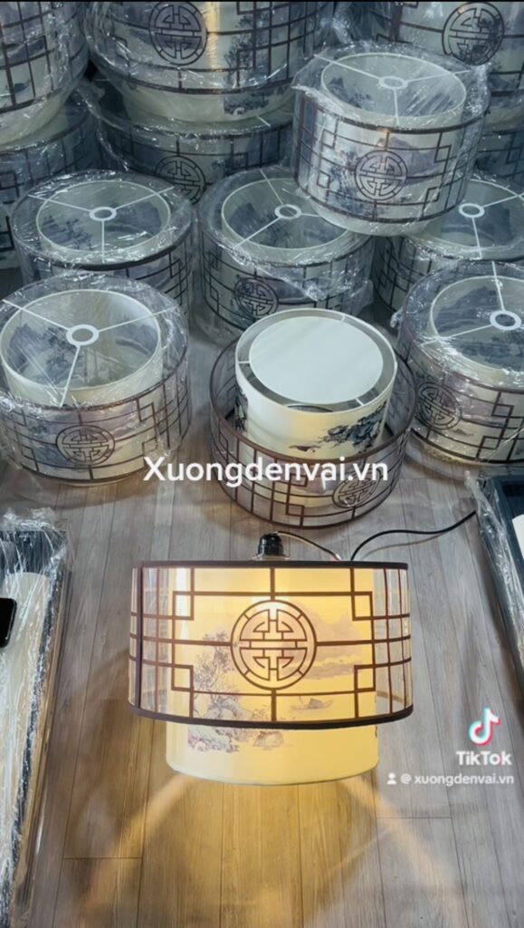 Đèn Lồng vải Chương Phú